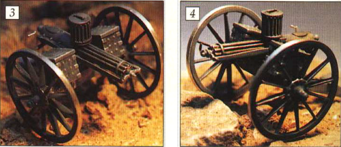 1 - 4. The author's Gatling gun was produced by the methods described in the article