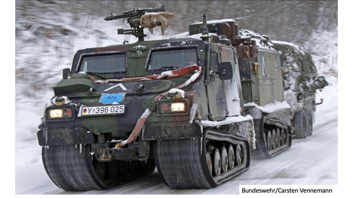 Das BV 206 S Hägglunds .