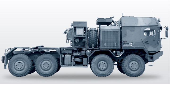 Der Schwerlasttransporter SLT Mammut