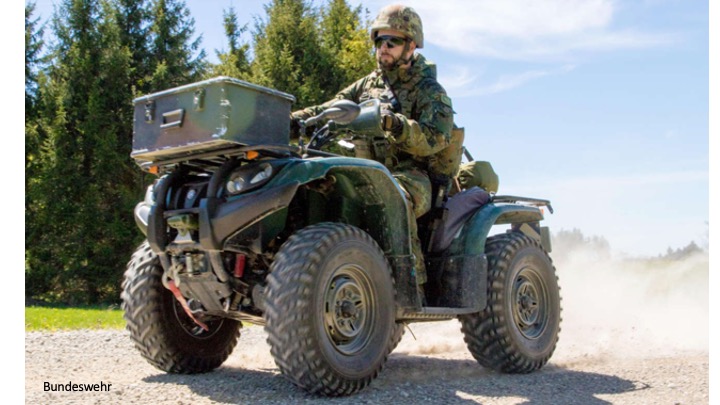 Der Yamaha Grizzly 450 EPS .