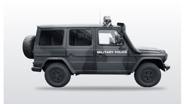 Der geschützte Geländewagen Wolf SSA