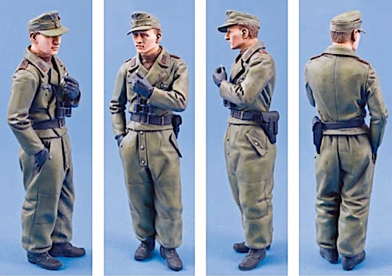 Panzer Officer Alpine Miniatures